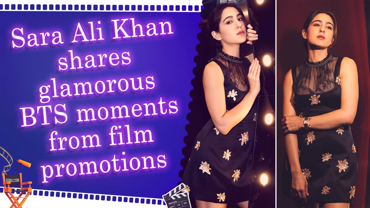 Sara Ali Khan turns heads in chic black outfit, shares fun videos with her co-stars