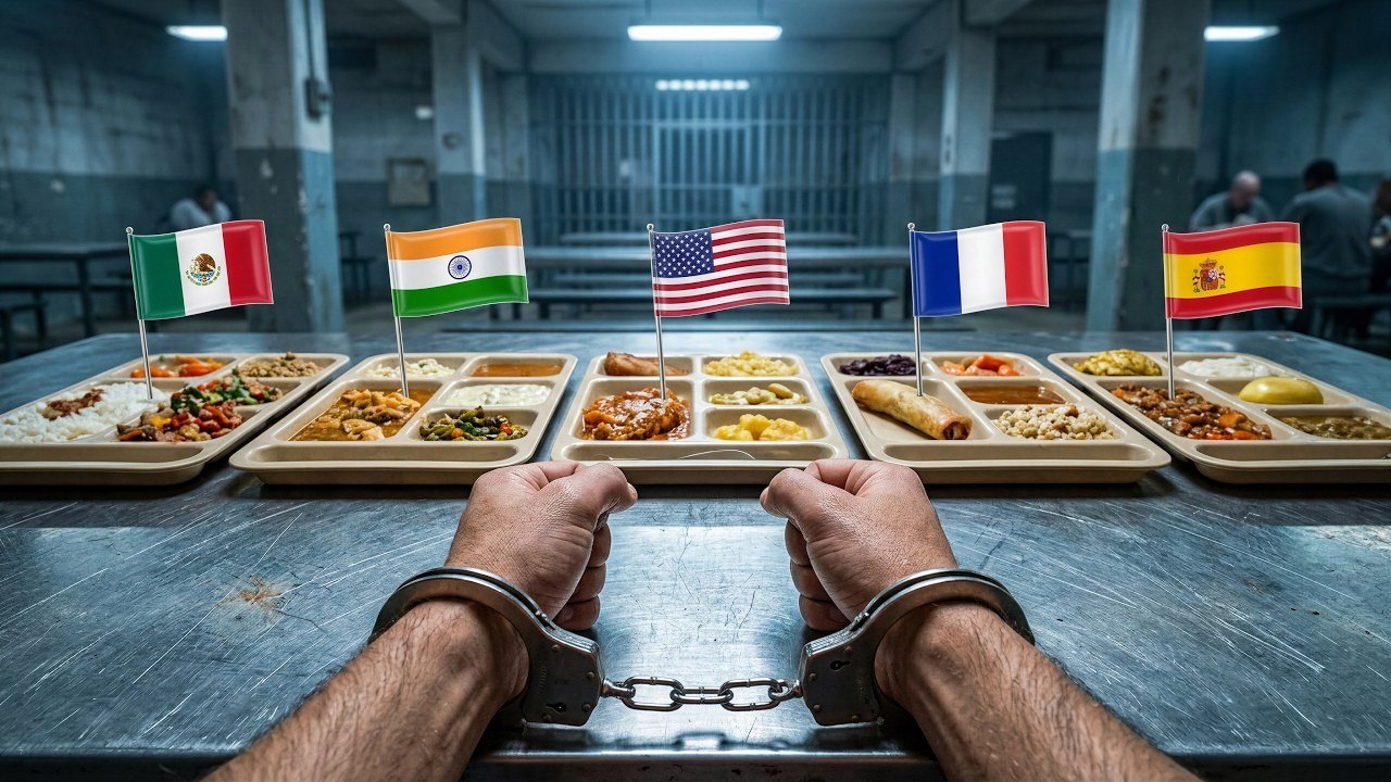 Je Mange les Repas de Prison de TOUS les pays du monde !