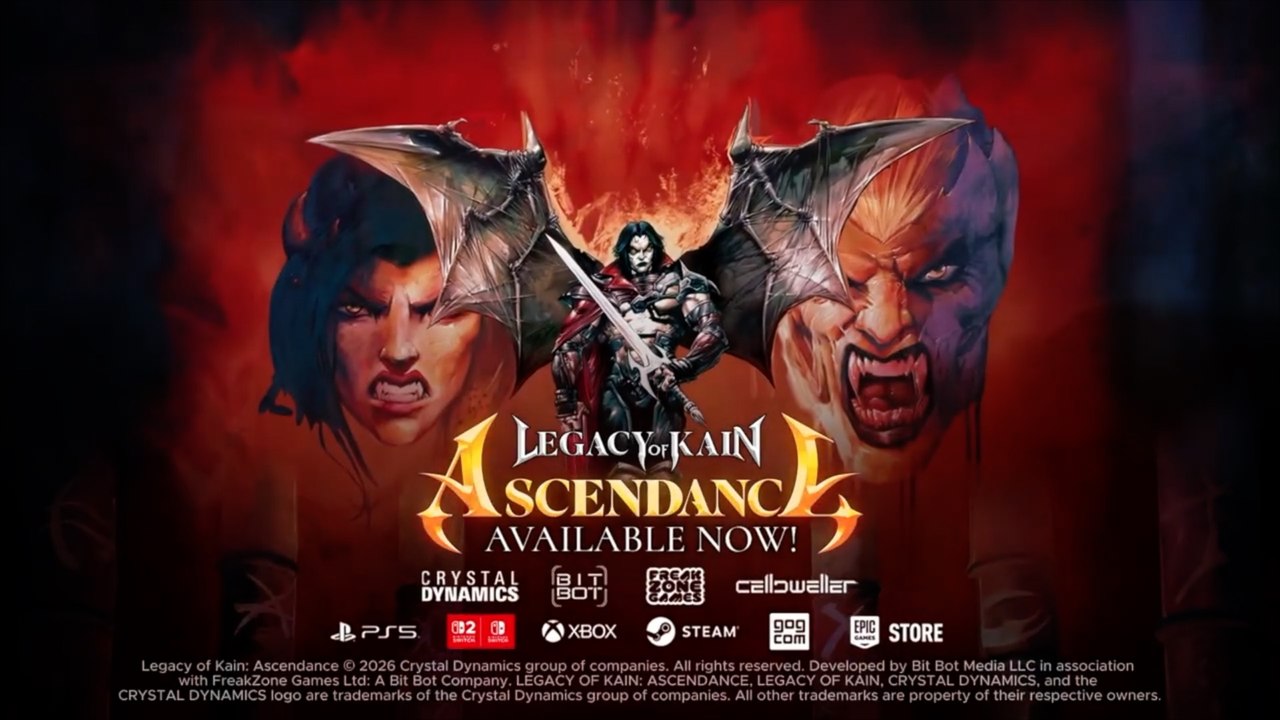 Legacy of Kain Ascendance Official Launch Trailer