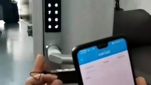 Modern Smart Door Lock With Fingerprint Technology