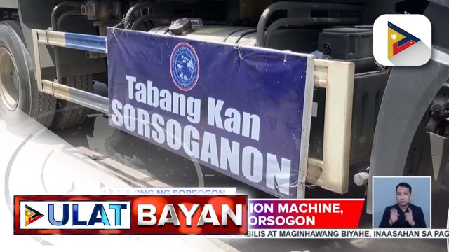 Sorsogon, nagpadala ng tulong sa Albay | ulat ni Paul Hapin ng Radyo Pilipinas-Albay