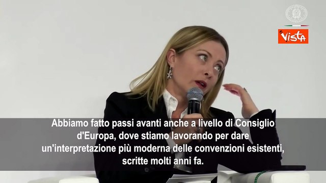 Meloni: Per evitare crisi migratoria bisogna combattere trafficanti e cooperare con Paesi origine