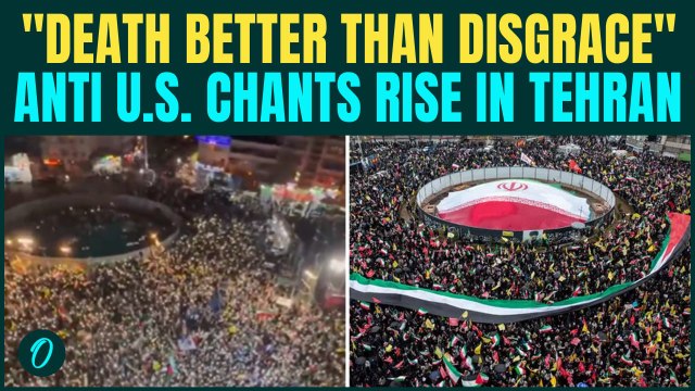 Iran Holds 64-Day RALLY In Tehran, Chants Anti-U.S. Slogans, Back Mojtaba Khamenei