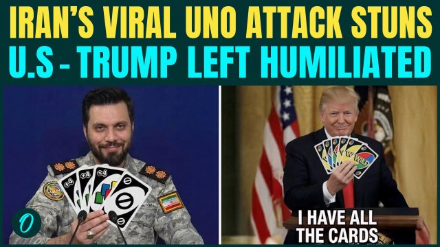 Iran MOCKS Trump With UNO-SKIP Card - IRGC Laughs Off Trump’s ‘I HAVE ALL THE CARDS’ Claim| Iran War