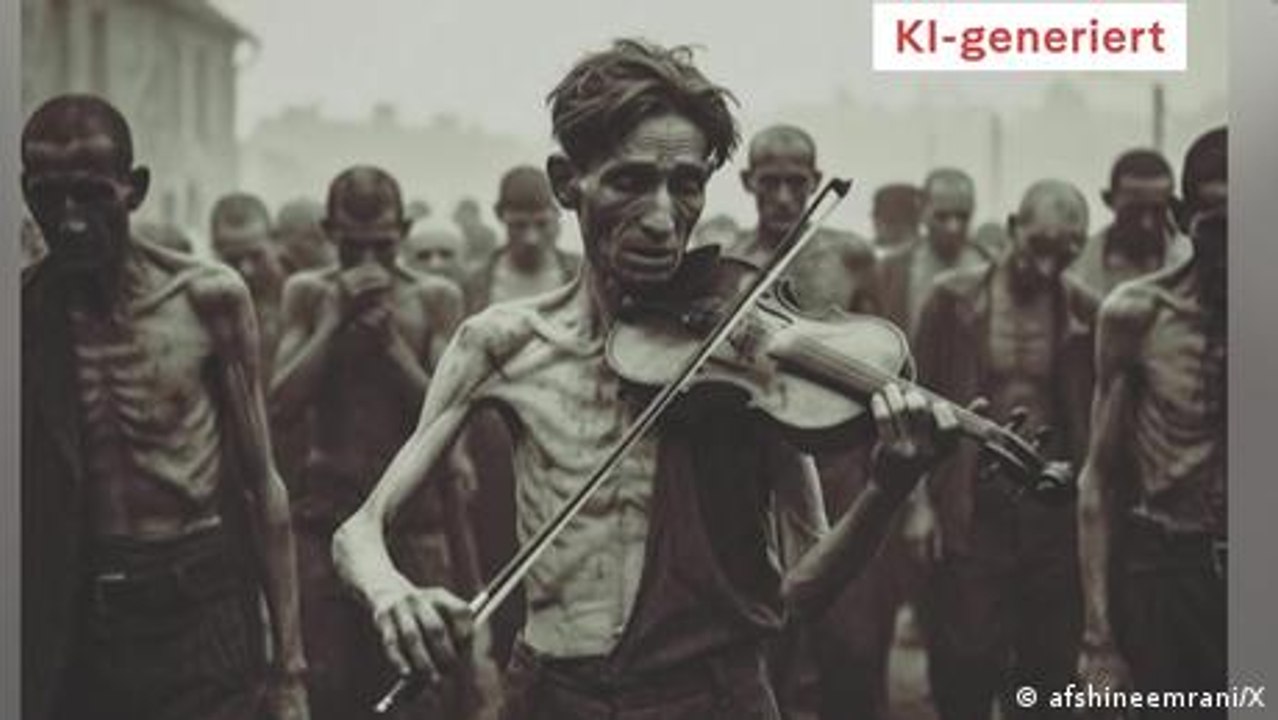 KI-Fakes zum Holocaust verfälschen Geschichte