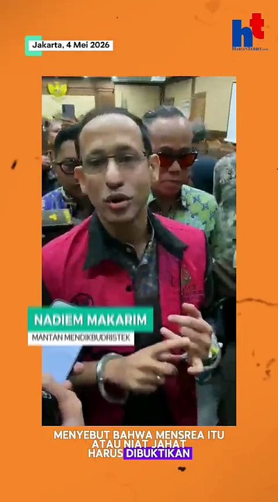 Tak Direkomendasi DokterNadiem Makarim Tetap Hadiri Sidang
