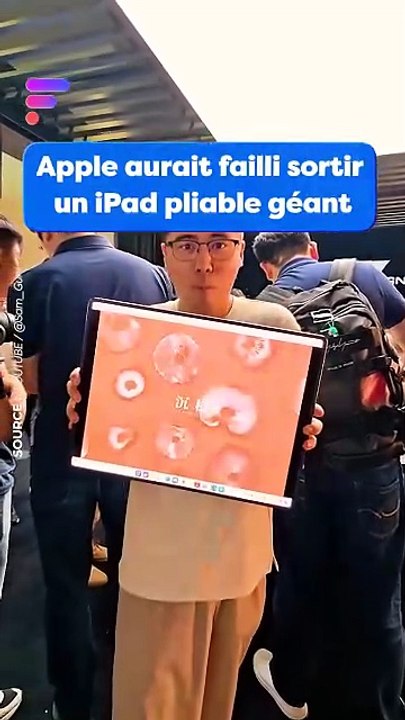 Apple aurait failli sortir un iPad pliable #app...