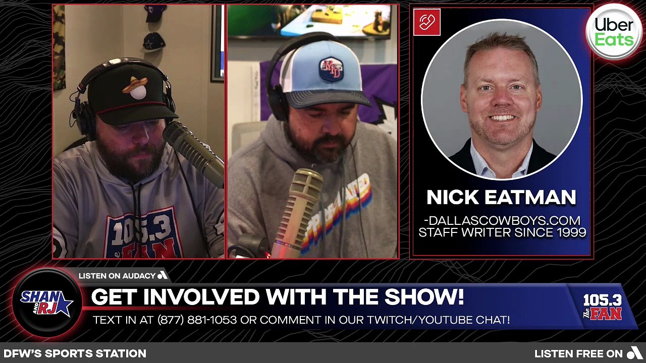 Nick Eatman On The Cowboys Rookie Minicamp, Caleb Downs, Christian Parker & More | Shan & RJ