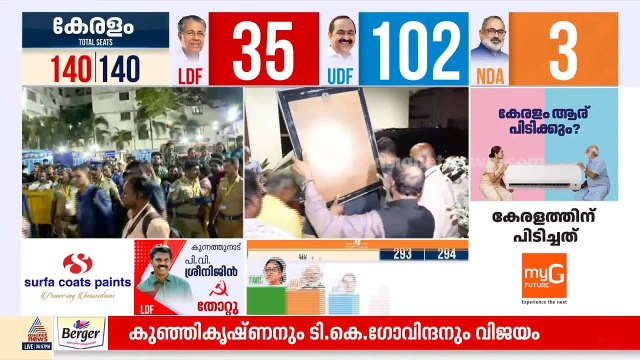 തമിഴ്നാട്ടിലെ ഏറ്റവും വലിയ ഒറ്റ കക്ഷിയായി ടിവികെ; രാഷ്ട്രീയത്തിലും ഹീറോയായി വിജയ്