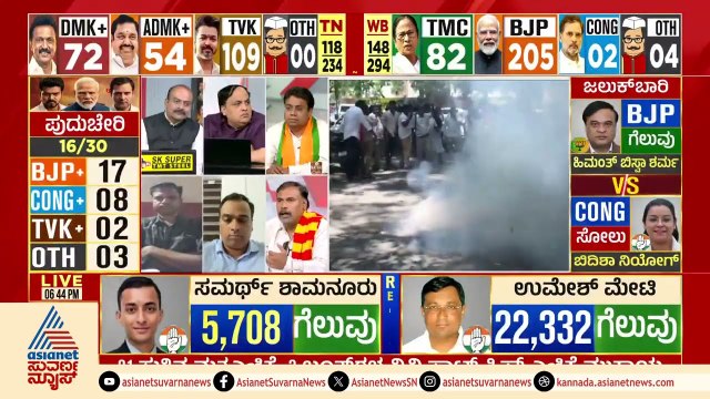 ಎಂಜಿಆರ್ ಮತ್ತು ಜಯಲಲಿತಾ ನಂತರ ತಮಿಳುನಾಡನ್ನು ಗೆದ್ದ ಏಕೈಕ ನಟ ವಿಜಯ್! | Election Results 2026 | Suvarna News