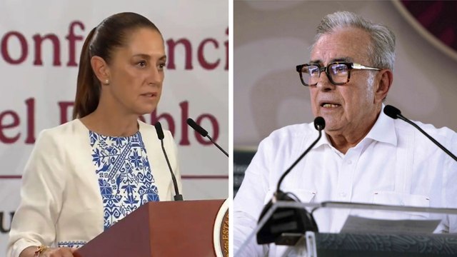 Claudia Sheinbaum informa sobre la solicitud de apoyo de seguridad del gobernador de Sinaloa con licencia, Rubén Rocha Moya