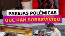 Parejas de famosos que nacieron en la polémica y sobrevivieron