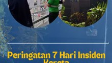 Peringatan 7 Hari Insiden KeretaDoa Bersama Digelar di Stasiun Bekasi Timur