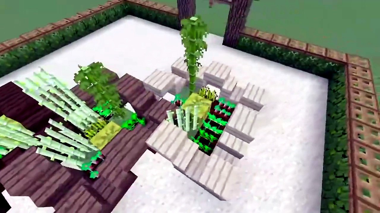 Comment faire un PARTERRE A FRUITS & LEGUMES sur MINECRAFT ? 🎃 #27