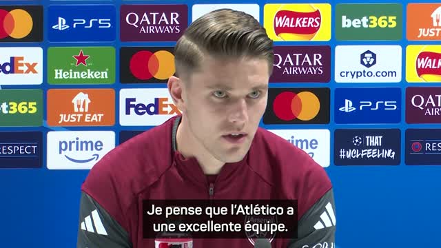 Arsenal - Gyokeres se méfie de l'Atlético
