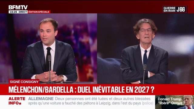 SIGNÉ CONSIGNY - Jean-Luc Mélenchon/Jordan Bardella: vers un duel inévitable en 2027?