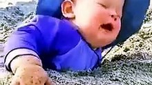 Cute And Funny Baby At The Beach 🥰
