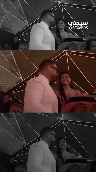 لقاء طارق العريان في Joy Awards 2025