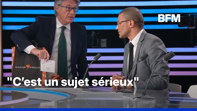 C’est un sujet sérieux : le maire de Saint-Ouen Karim Bouamrane refuse de goûter du Master Poulet