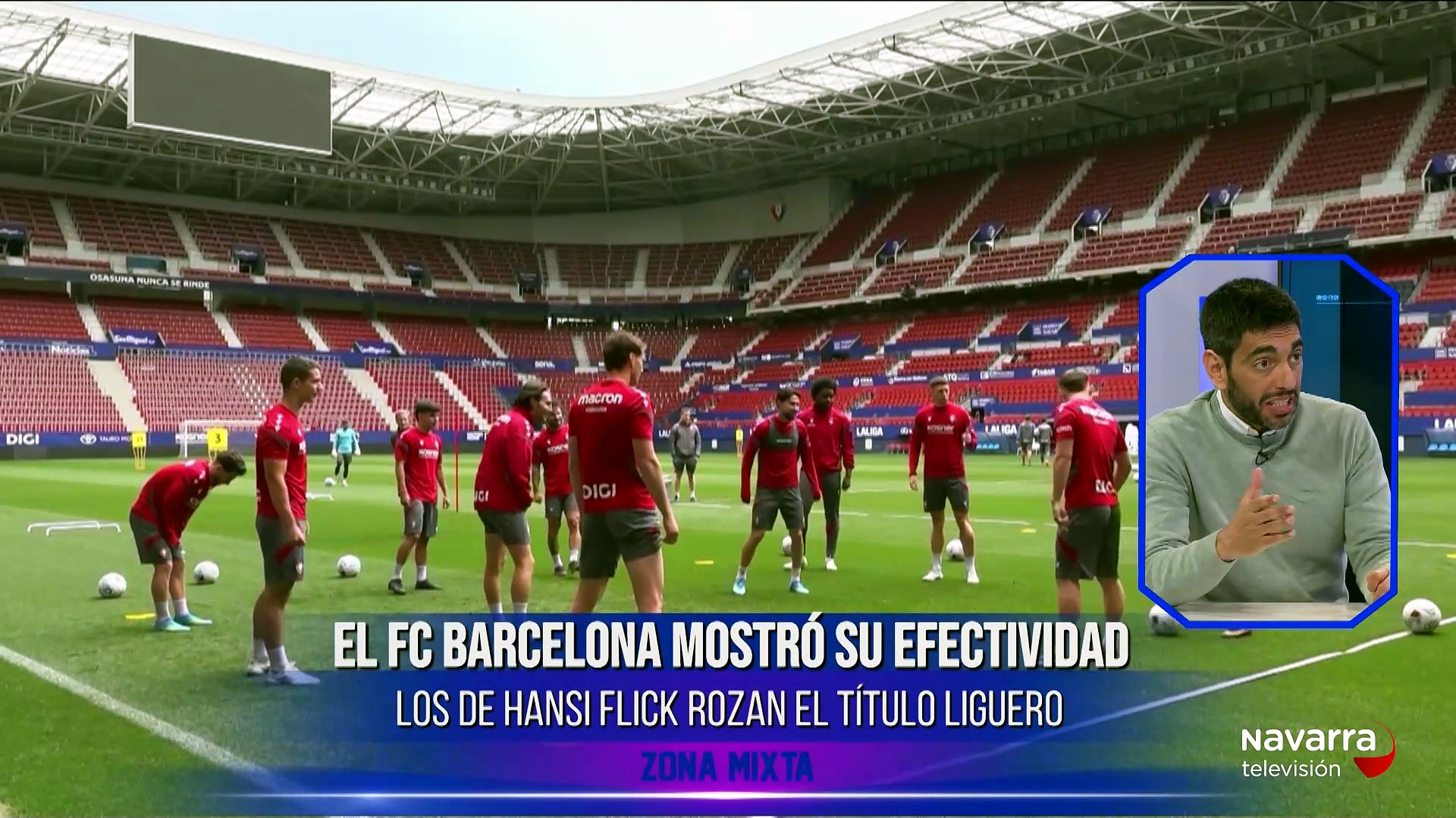 Zona Mixta 04/05/2026 Analizamos la derrota de Osasuna con José Javier Echeverria y Roberto Bascoy. Además, tiempo para hablar del fútbol navarro y el final de temporada con Diego Alonso.