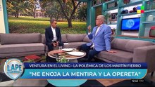 Luis Ventura habló de los Martín Fierro
