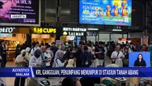 Sempat Alami Gangguan Listrik, Operasi KRL di Stasiun Kebayoran Kembali Normal | KOMPAS MALAM