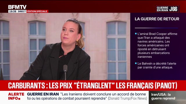 Prix des carburants: “Nous voulons faire en sorte que ce soit Total qui paye et non pas le peuple de France”, explique Mathilde Panot (LFI)