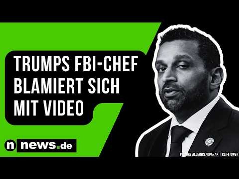 Kash Patel: Trumps FBI-Chef blamiert sich mit Rambo-Video