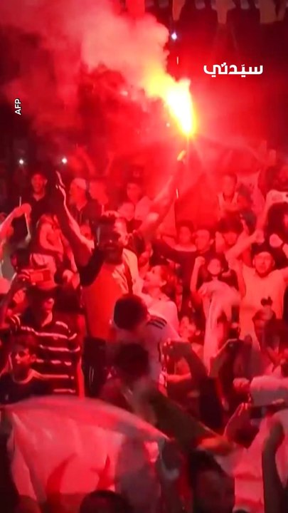 احتفالات جمهور الجزائر بفوز إيمان خليف بذهبية الملاكمة في أولمبياد باريس 2024