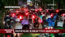 Hujan Deras dan Banjir, Arus Lalu Lintas di Pondok Indah dan Tol Dalam Kota Macet