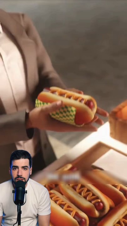 Il vend des hot dog