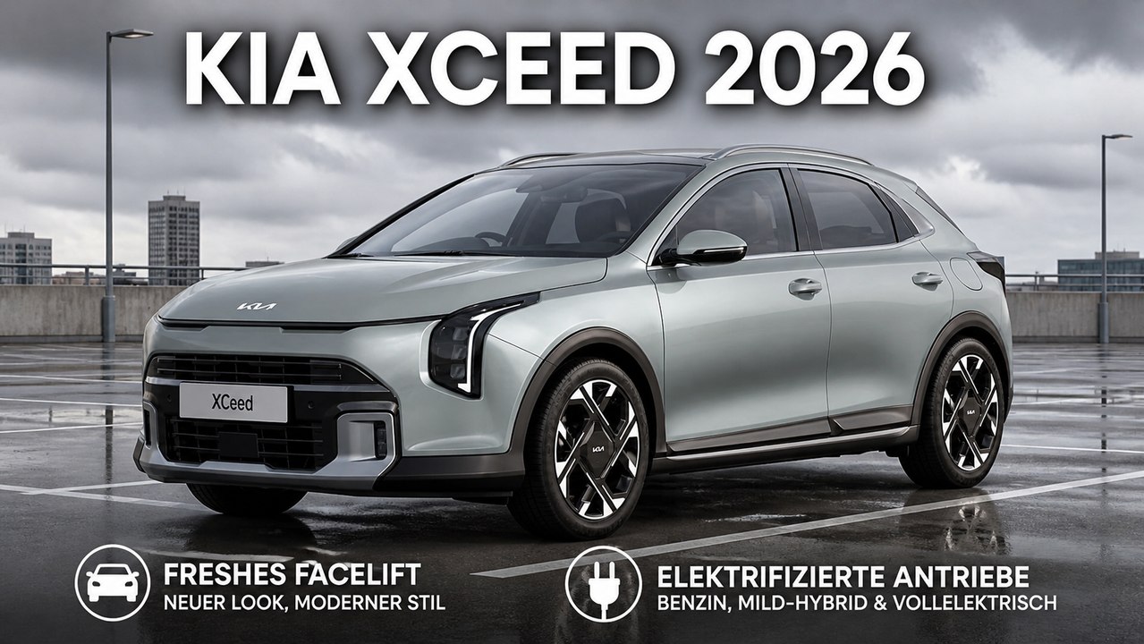 Kia XCeed Facelift 2026: Kompakt trifft SUV-Style neu gedacht