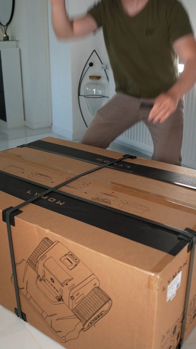 Unboxing robot tondeuse Lymow One Plus #unboxing #tech #tondeuserobot #robottondeuse #lymowoneplus