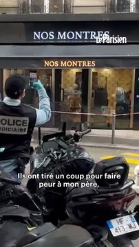 Paris : les braqueurs aux masques « humains » dérobent des Rolex