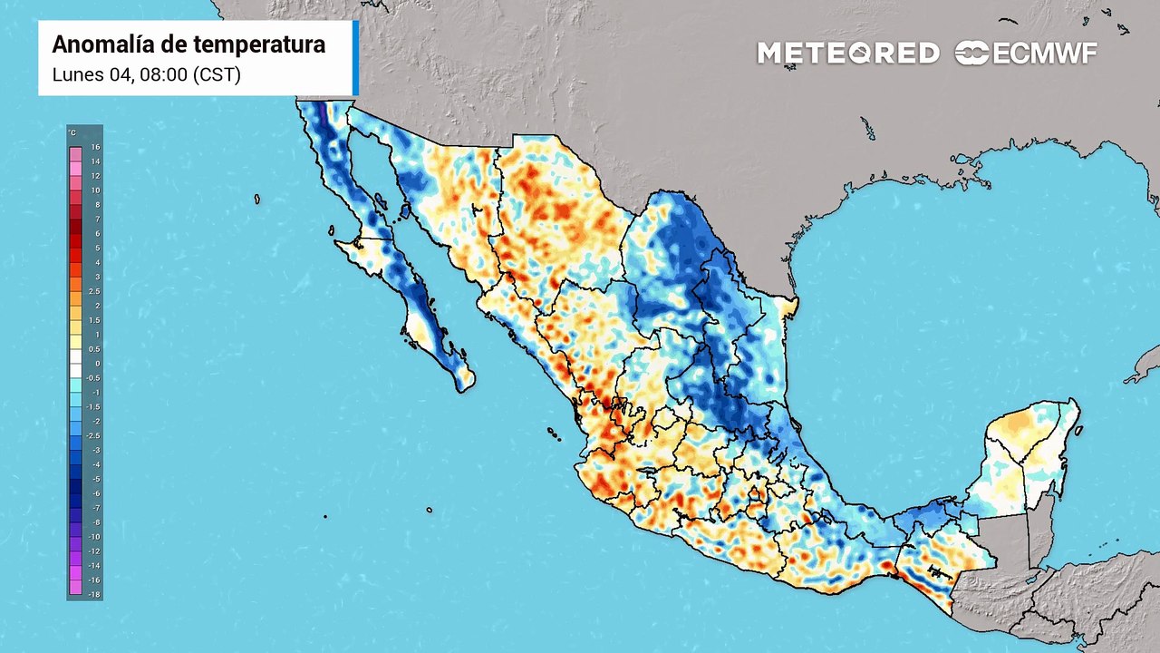 Pronóstico agrometeorológico del 4 al 10 de mayo para México: calor extremo de 47 °C y tormentas con granizo amenazan maíz, hortalizas y ganado