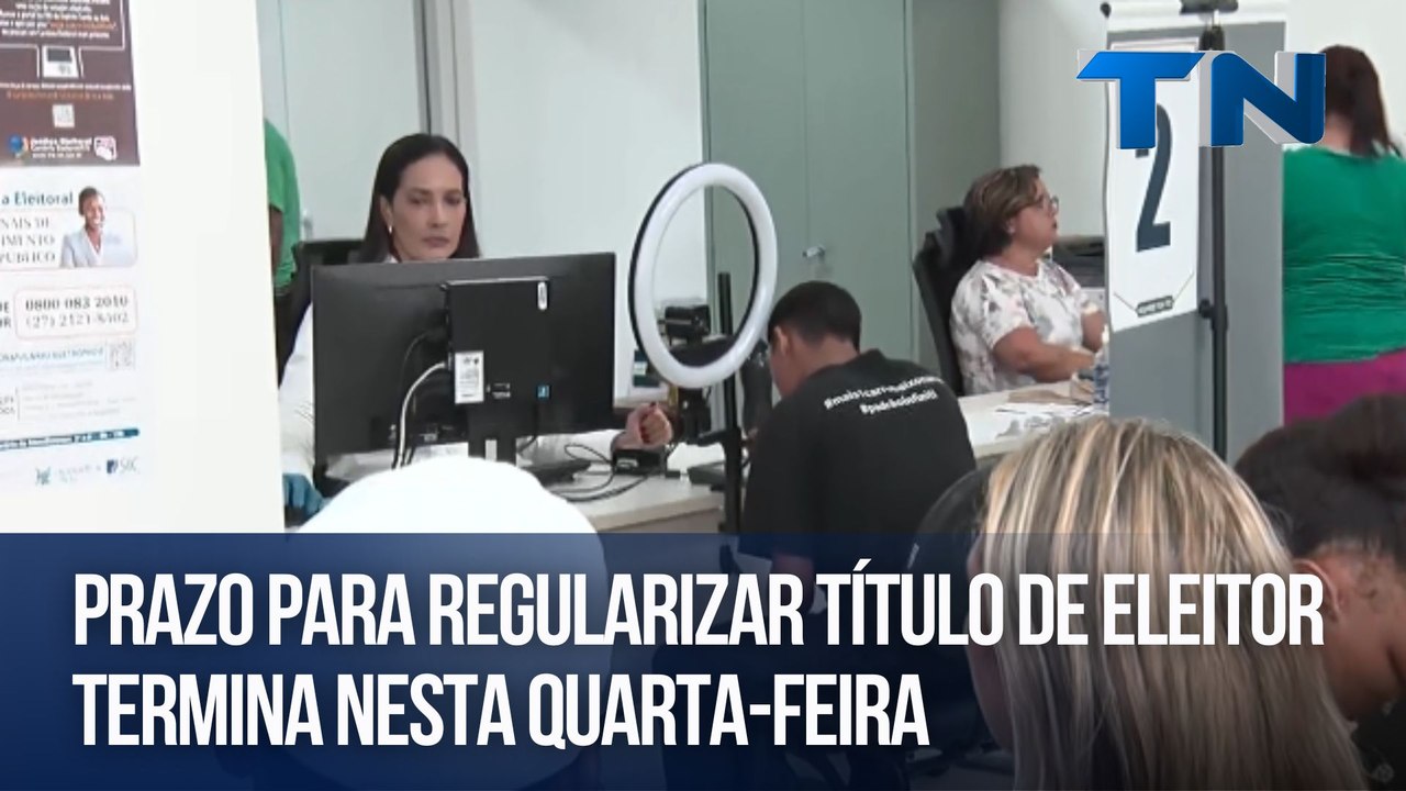 Prazo para regularizar título de eleitor termina nesta quarta-feira