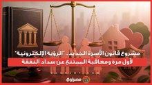 مشروع قانون الأسرة الجديد.. "الرؤية الإلكترونية" لأول مرة ومعاقبة الممتنع عن سداد النفقة