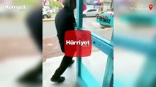 Kedinin yüzüne sprey sıkan market çalışanı gözaltına alındı