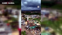 Gaziantep'te fırtınanın verdiği hasar gün aydınlanınca ortaya çıktı