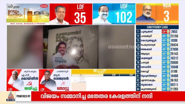 'കുഞ്ഞൂഞ്ഞിന് ശേഷം കെസി'; DCC ഓഫീസിന് മുന്നിൽ കെ സി വേണുഗോപാലിനെ അനുകൂലിച്ച് ഫ്ലെക്സ്,