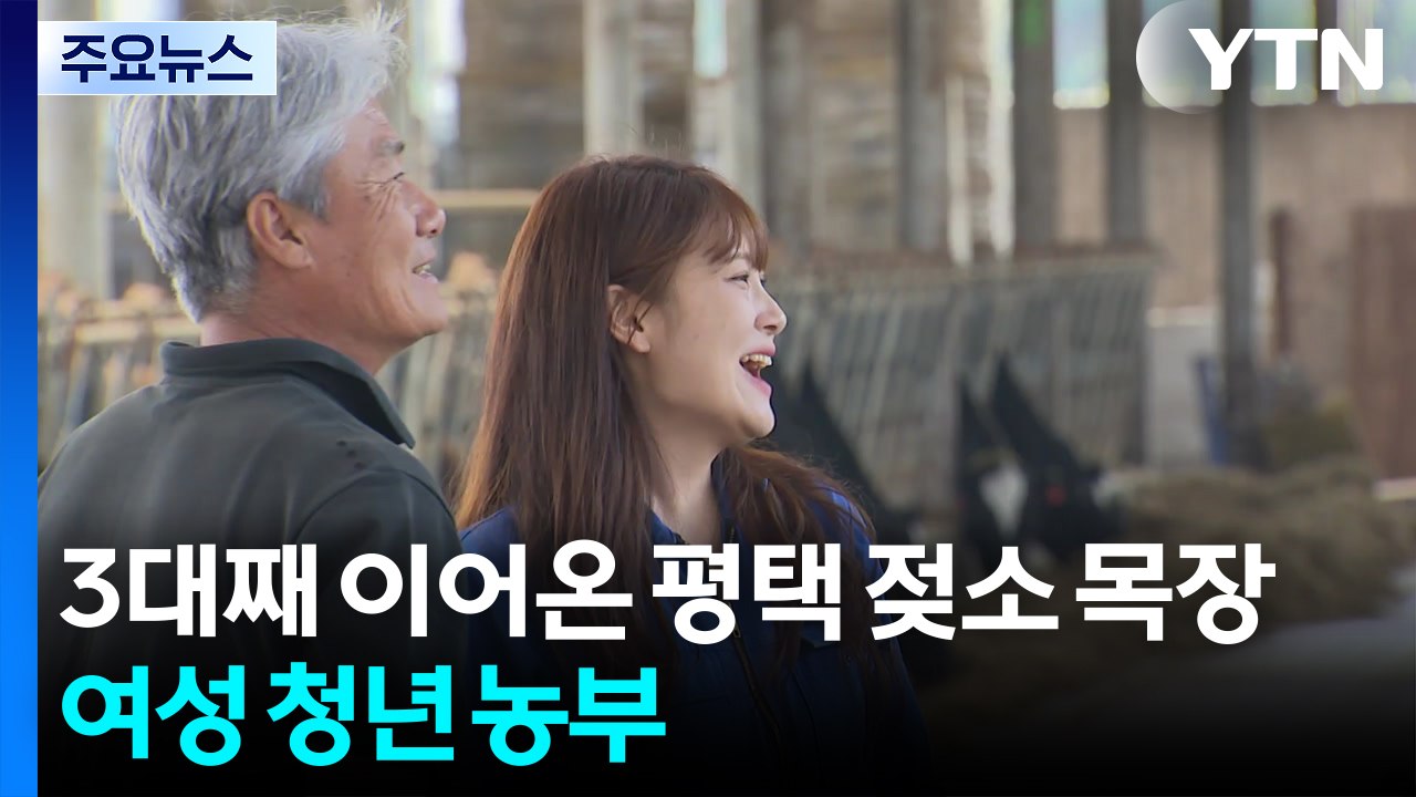 [청년농부] 3대째 이어온 평택 젖소 목장...여성 청년 농부 / YTN