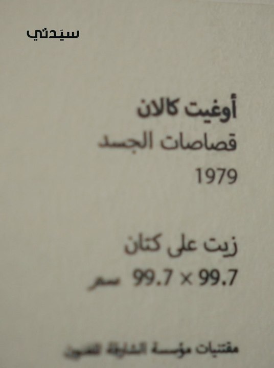 أعمال فنية معاصرة في معرض أعمال مبعثرة لمؤسسة الشارقة للفنون