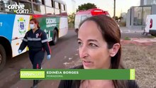 Moradora cobra reforço na sinalização após acidente em cruzamento de Cascavel