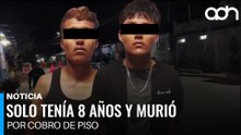 Solo tenía 8 años y murió por cobro de piso