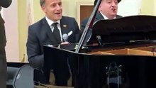 Emmanuel Macron canta "La Bohème" na Arménia