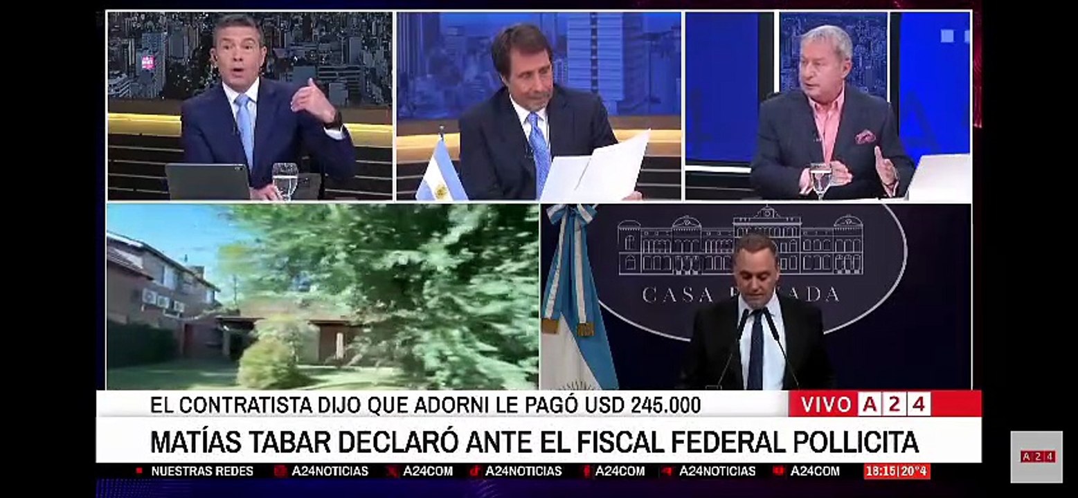 Pablo Rossi habló de la situación "poco sostenible" que enfrenta Javier Milei