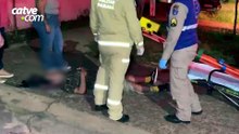 Homem é atropelado pelo próprio carro ao tentar impedir veículo de descer em Cascavel