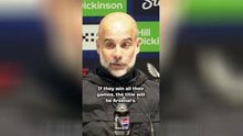 Pep NOT giving up on Premier League title after City draw at Everton