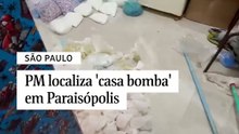 paraisopolis policia CASA BOMBA