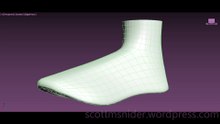 Ponikarovsky: 3DS MAX Practice Polygon Modeling Foot Model Video #4 (05-04-2026)